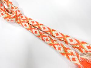 正絹　手組帯締め